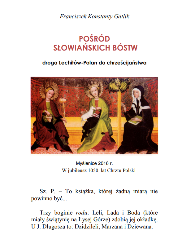 Okładka Pośród słowiańskich bóstw